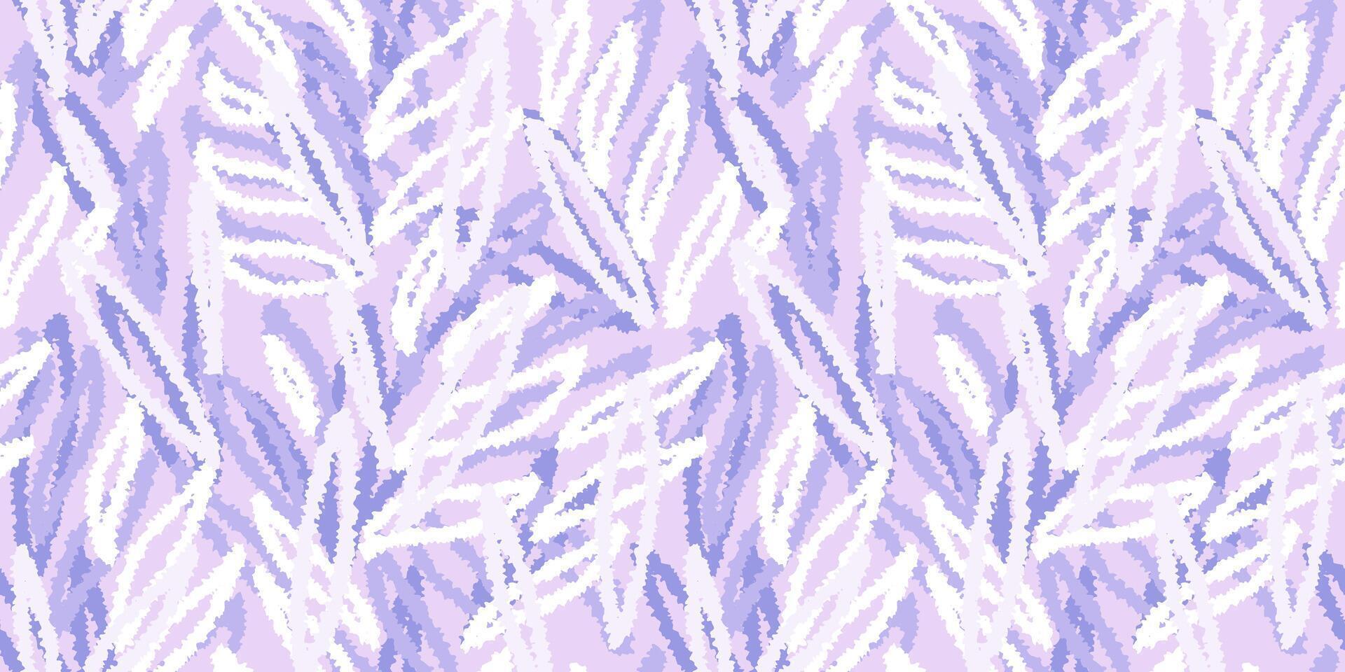 Abstract organic shapes pattern. hand drawn sketch. Pastel violet purple creative forms background. Contemporary ornament print. vector