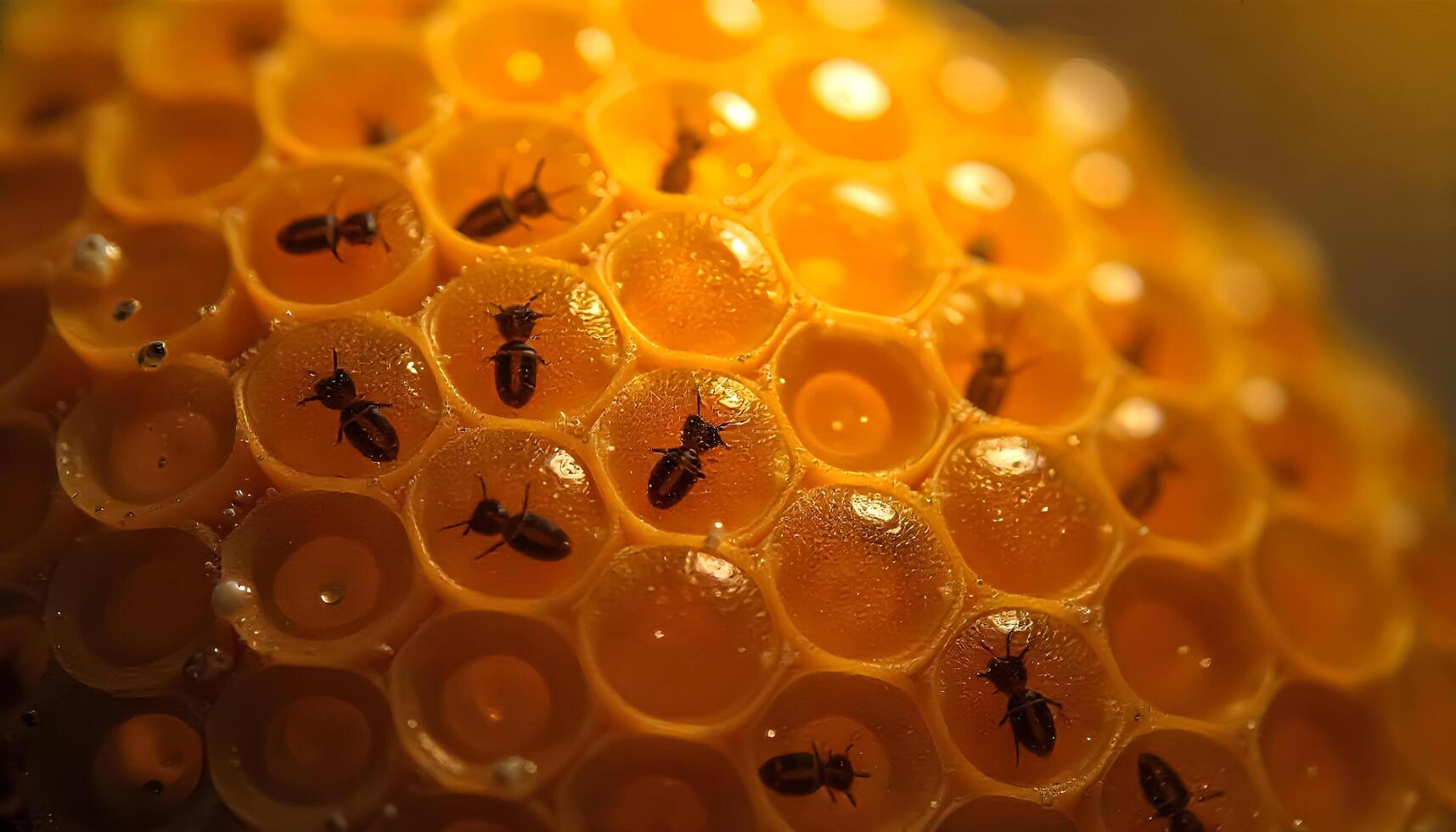 Honeycomb Beehive Texture for Natural Projects photo