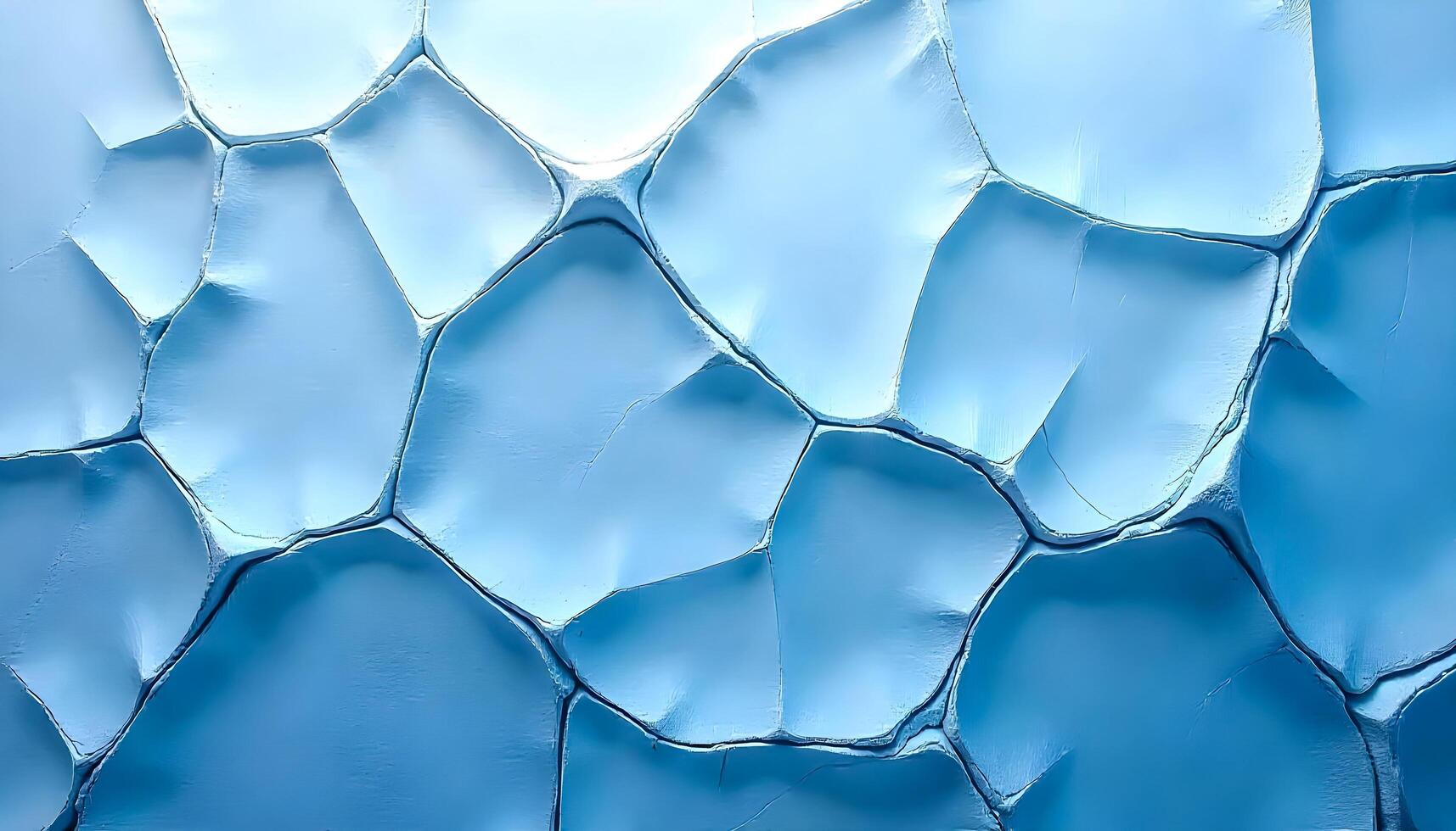 Detailed Cracked Ice Texture with Sharp Fissures photo