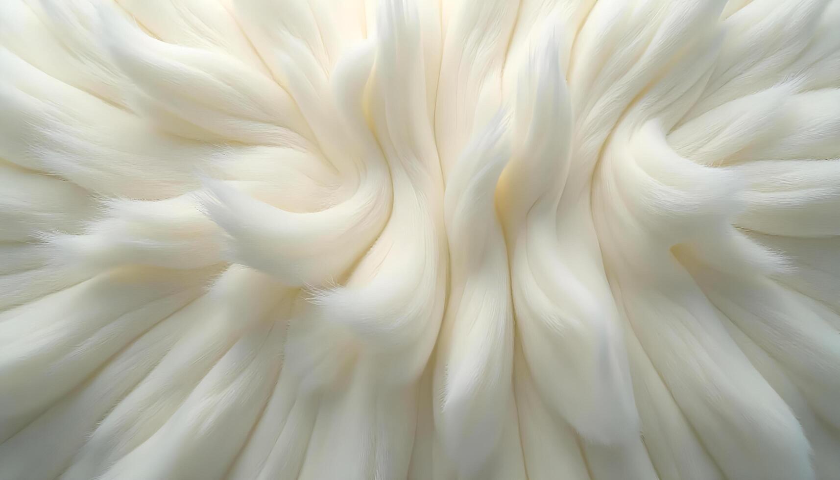 White Fluffy Fur Background for Cozy and Soft Designs photo