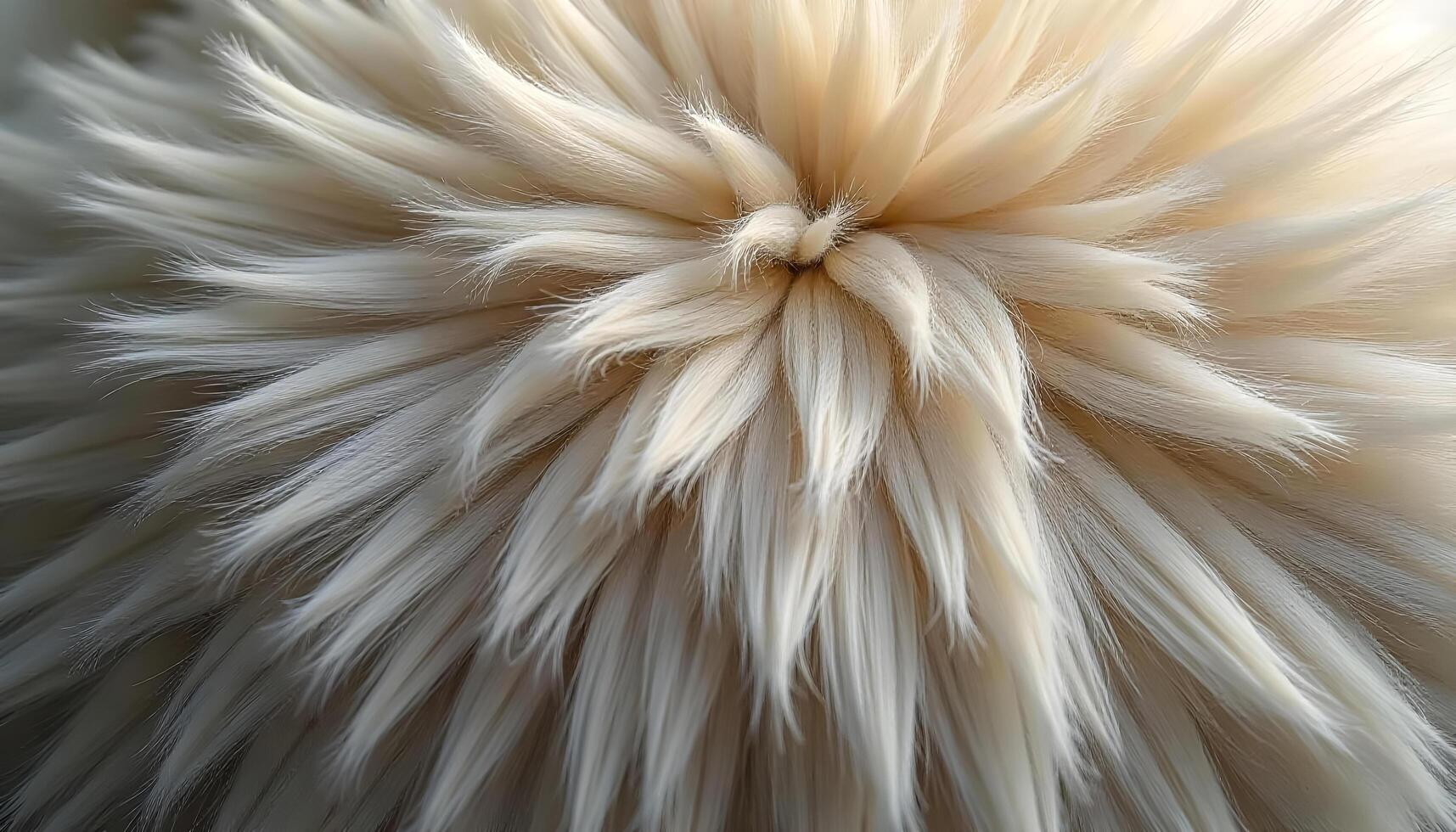 White Fluffy Fur Background for Cozy and Soft Designs photo