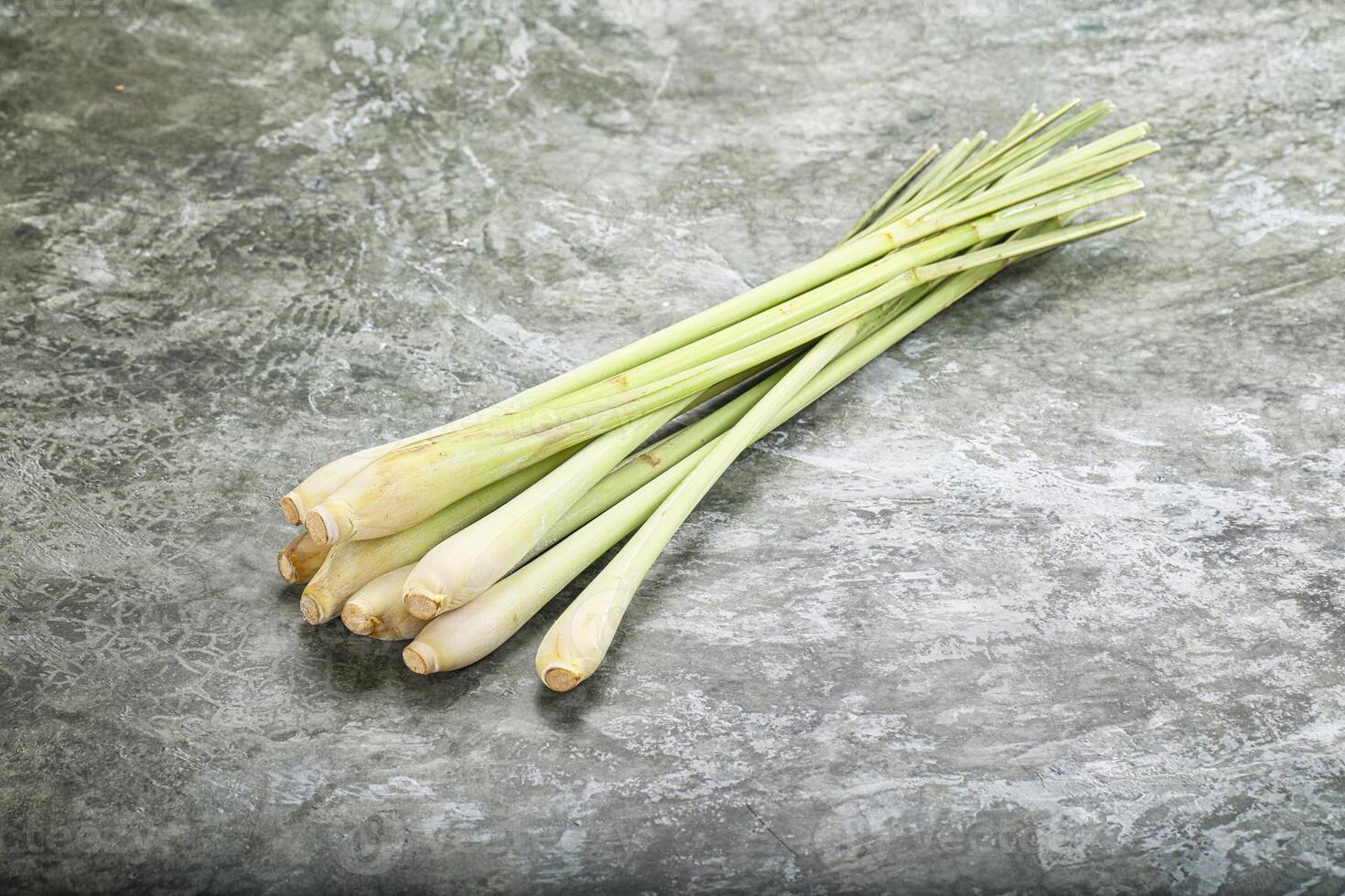 Lemongrass - Asian aroma plant for cooking photo