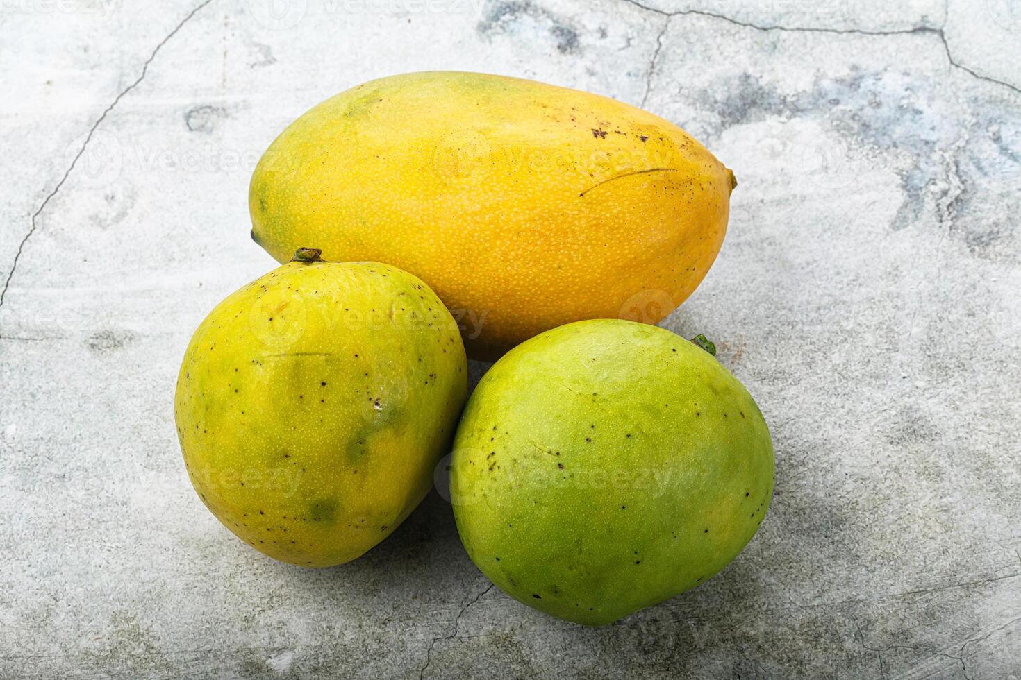 Fresh sweet and juicy mango heap photo