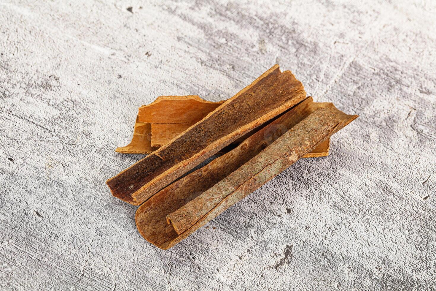 Natural wild organic cinnamon aroma photo