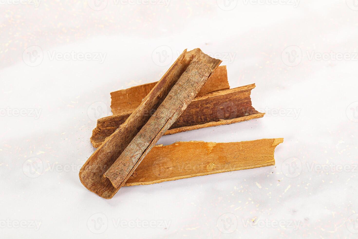 Natural wild organic cinnamon aroma photo
