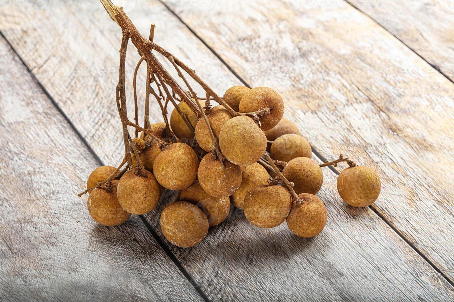 Ripe sweet tropical Longan fruit photo