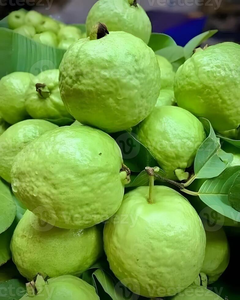 fresh guava fruit food photography photo