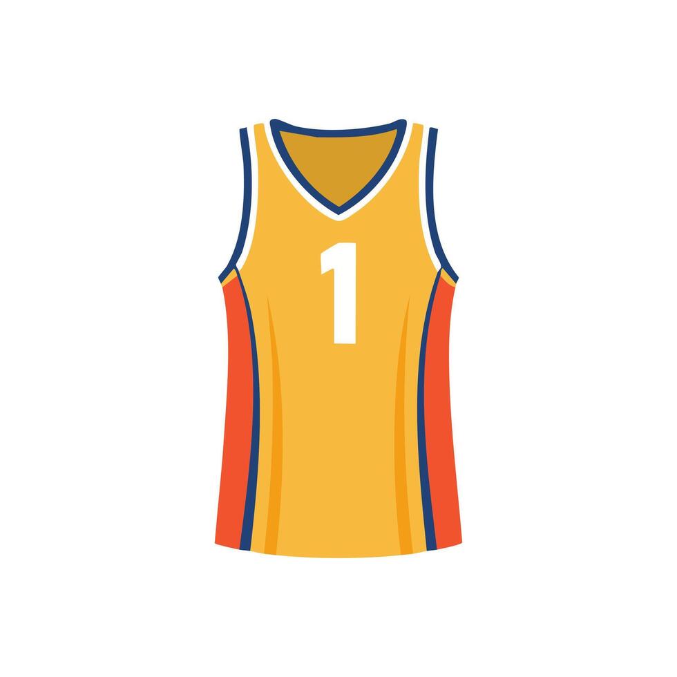 Basketball Jersey Illustration vector