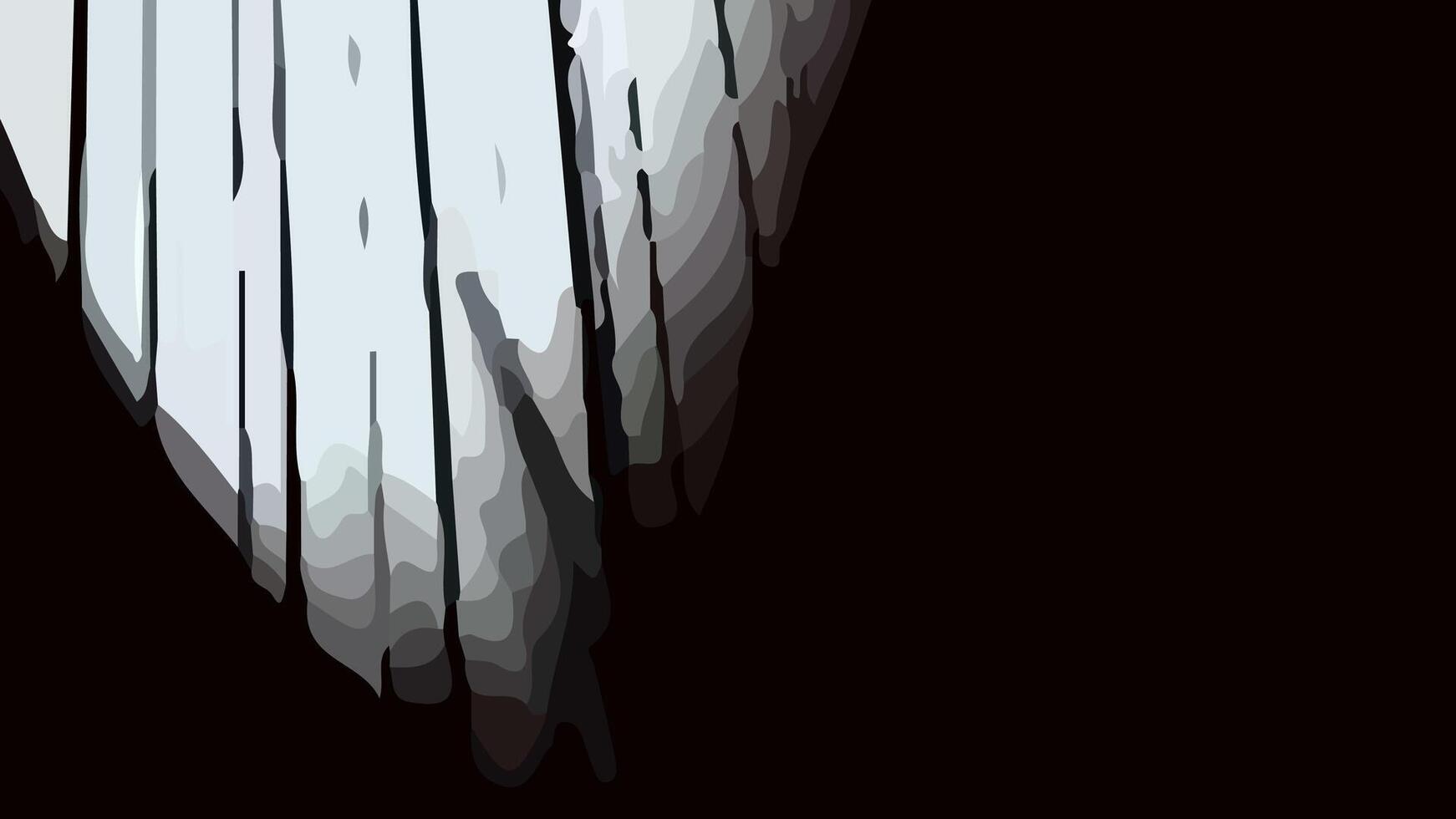 Aesthetic monochrome abstract background with text space. Suitable for poster and banner vector