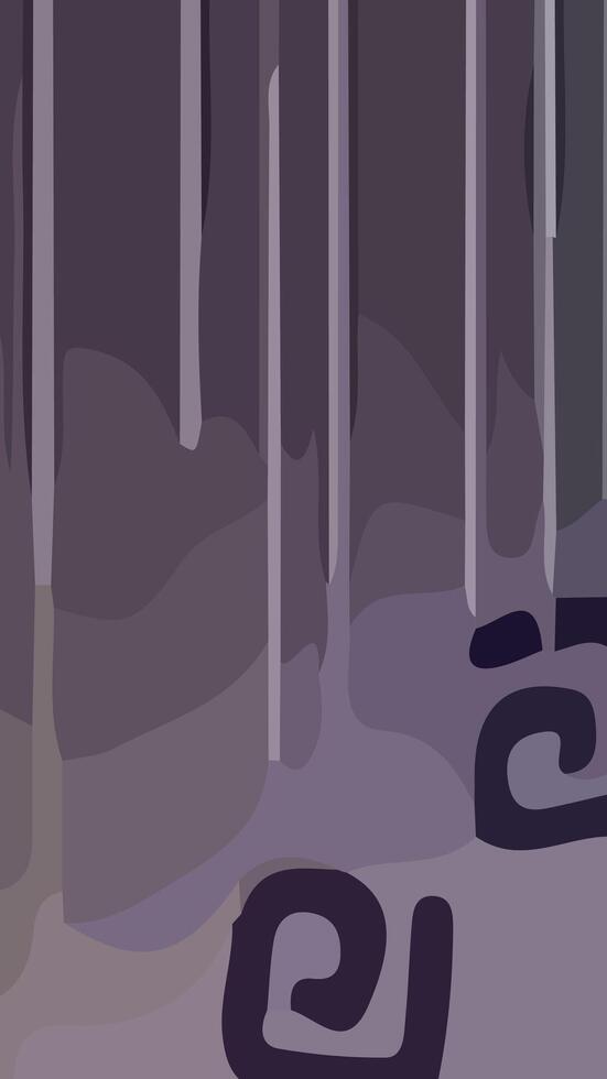 Aesthetic purple abstract background with copy space area. Suitable for poster and banner vector