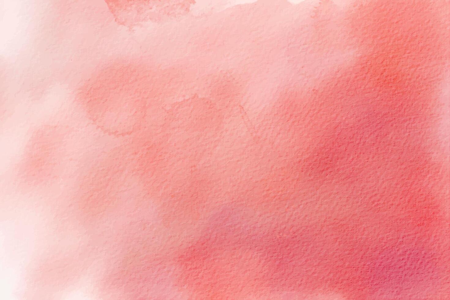 Watercolor abstract background with pink and red colors vector