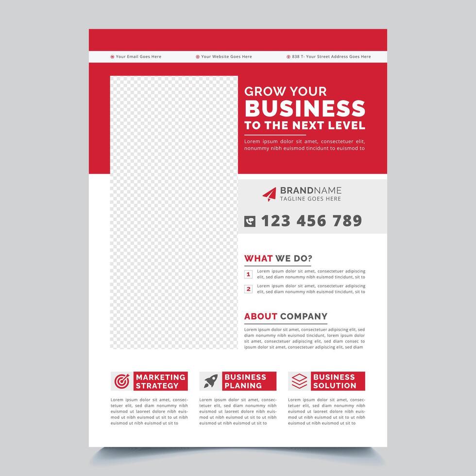 Creative Corporate Business Flyer Brochure Template Design, abstract business flyer, template design. Brochure design, cover, annual report, poster, flyer A4 size vector