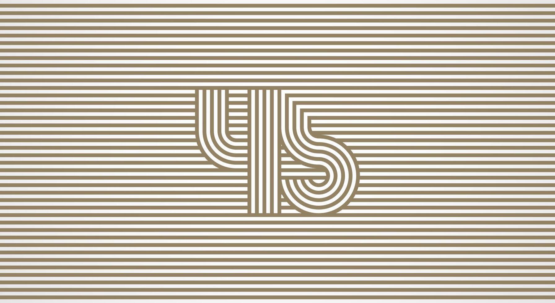 Number 45 logo design Inspiration, Number 45 logo multi line style that blends into the line background, flat design logo template, illustration vector