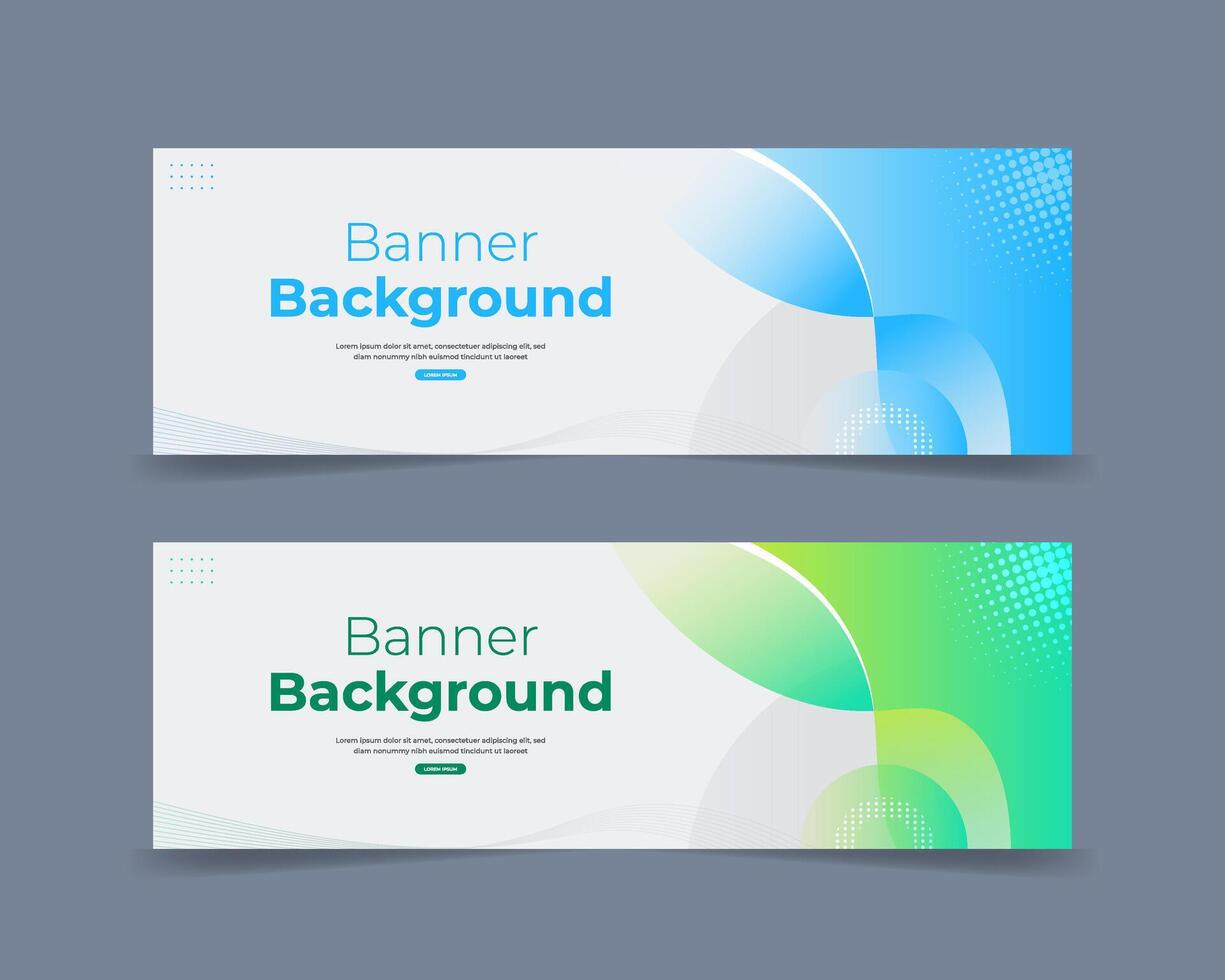 Abstract banner background vector