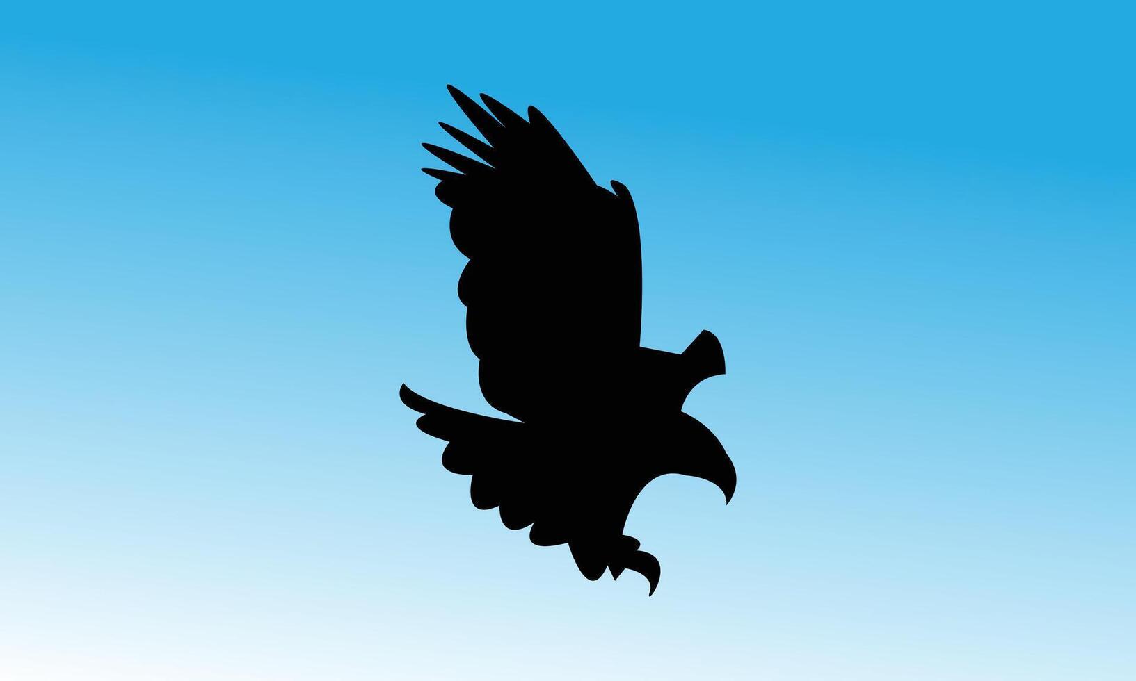Flying Eagle Bird vector