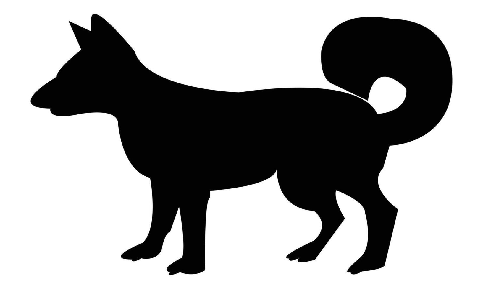 Black Dog Design vector