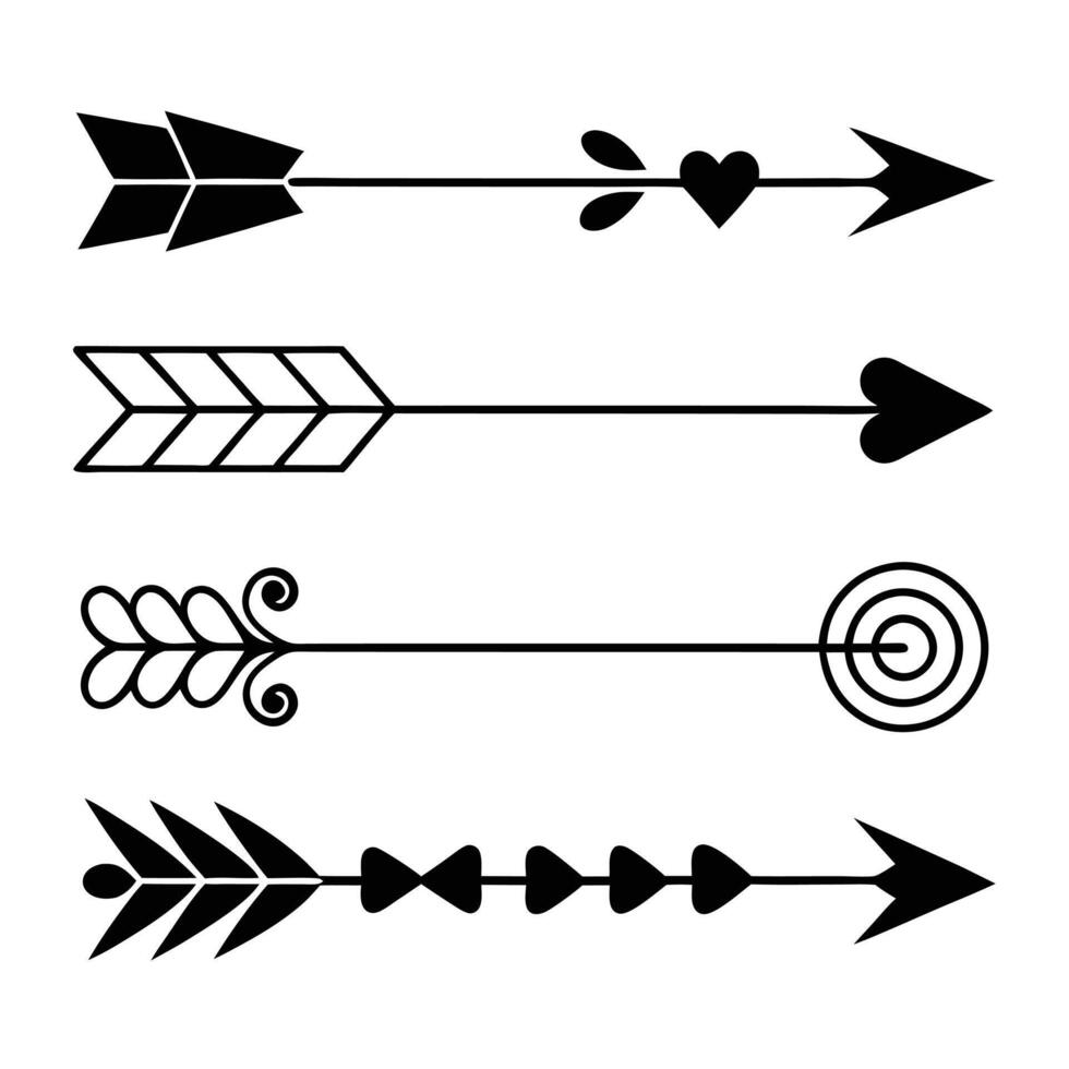 Vintage and Modern Arrows Pack vector