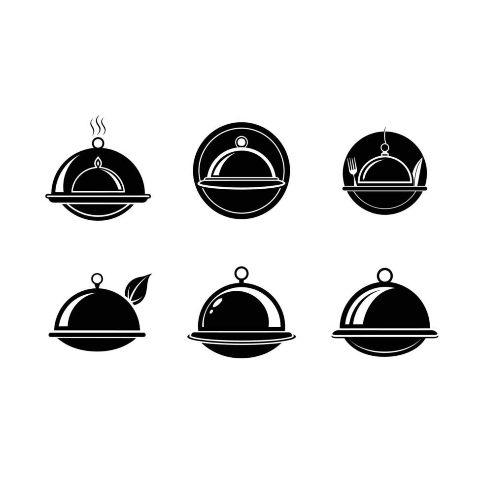Stunning Serving Food Graphics and Line Art Designs for Print vector