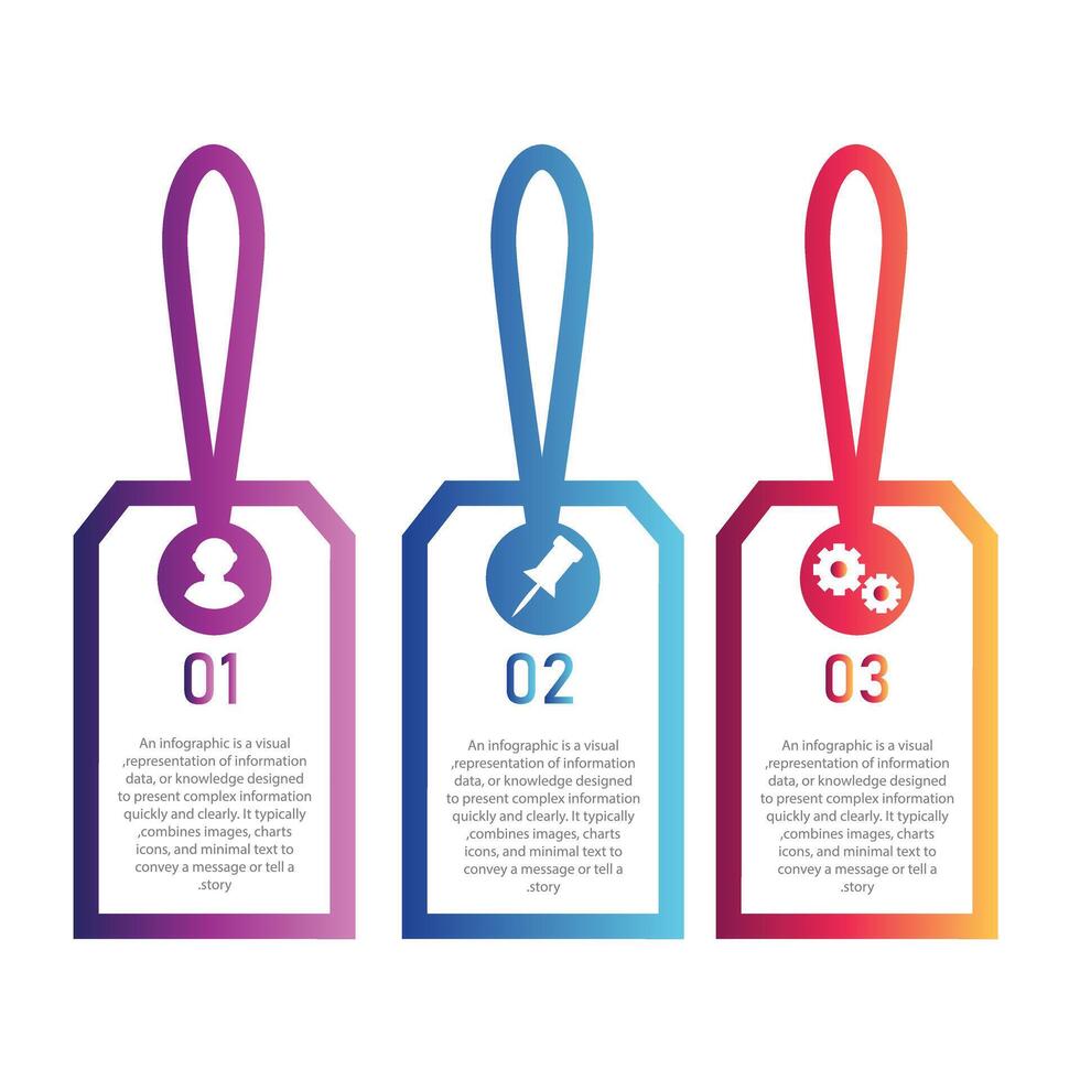 Minimal step infographics design and icons can be used for workflow layout, diagram, annual report. infographics timeline design template with 3 options, parts, steps or processes vector