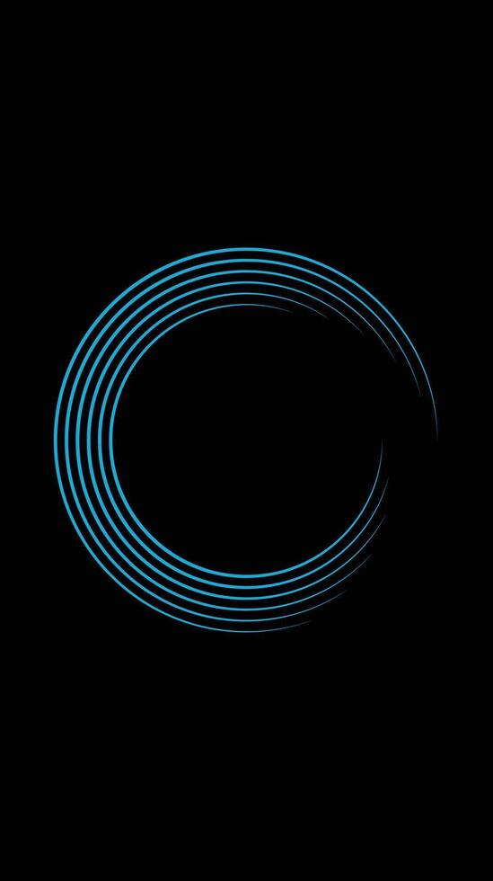 Mobile wallpaper, background. Black and Cyan masked into mobile wallpaper vector