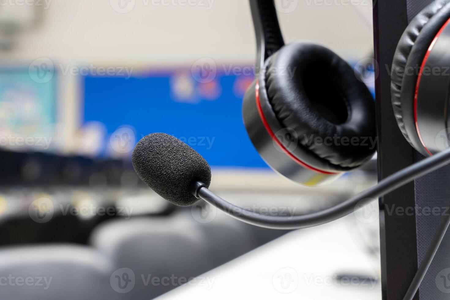 The headset is a critical piece of equipment for call center agents, as it allows them to provide excellent customer service. photo