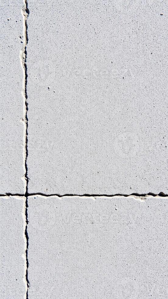 close- a textured surface with a vertical crack photo