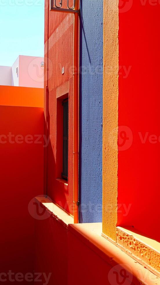 colorful corner wall photo