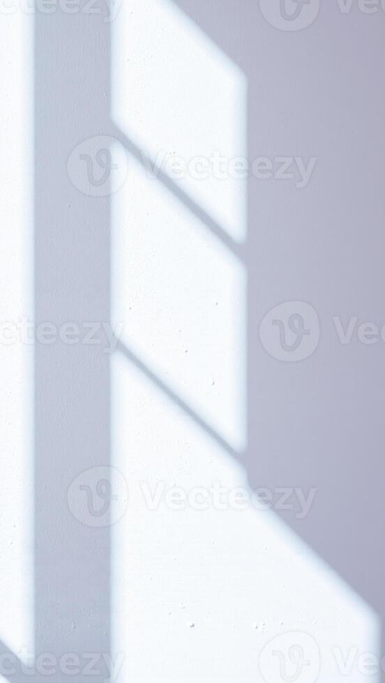 abstract light shadow on a white wall photo