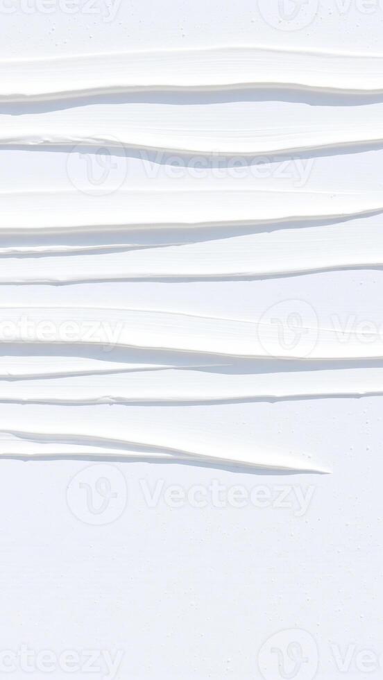 white textured surface with horizontal strokes photo