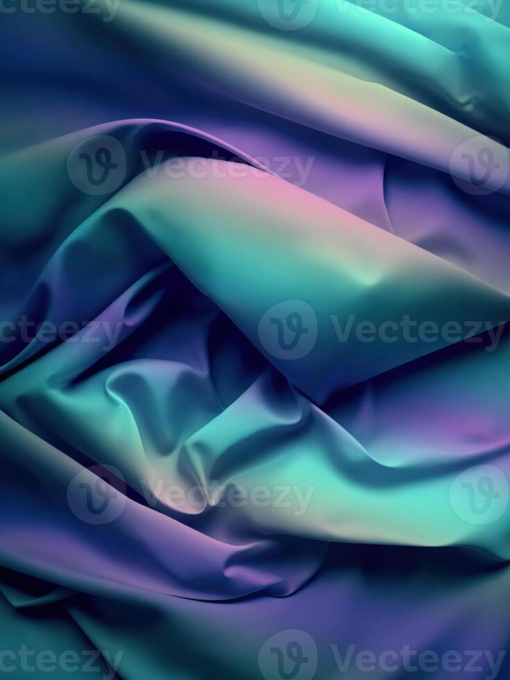 A close up of a purple and blue fabric photo