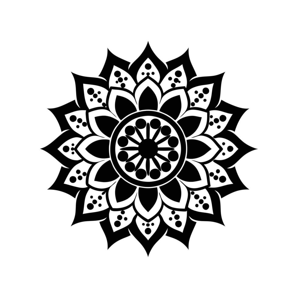 Abstract Colorful Mandala Patterns vector