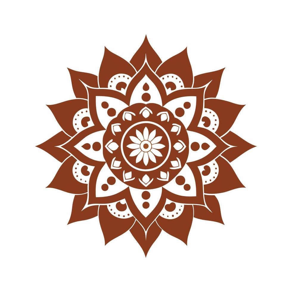 Cultural Mandala Art Design vector
