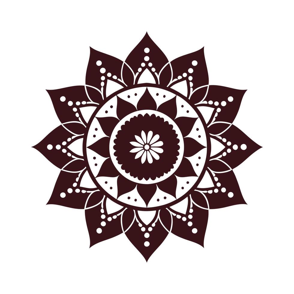Intricate Mandala Patterns in Radiant Color vector
