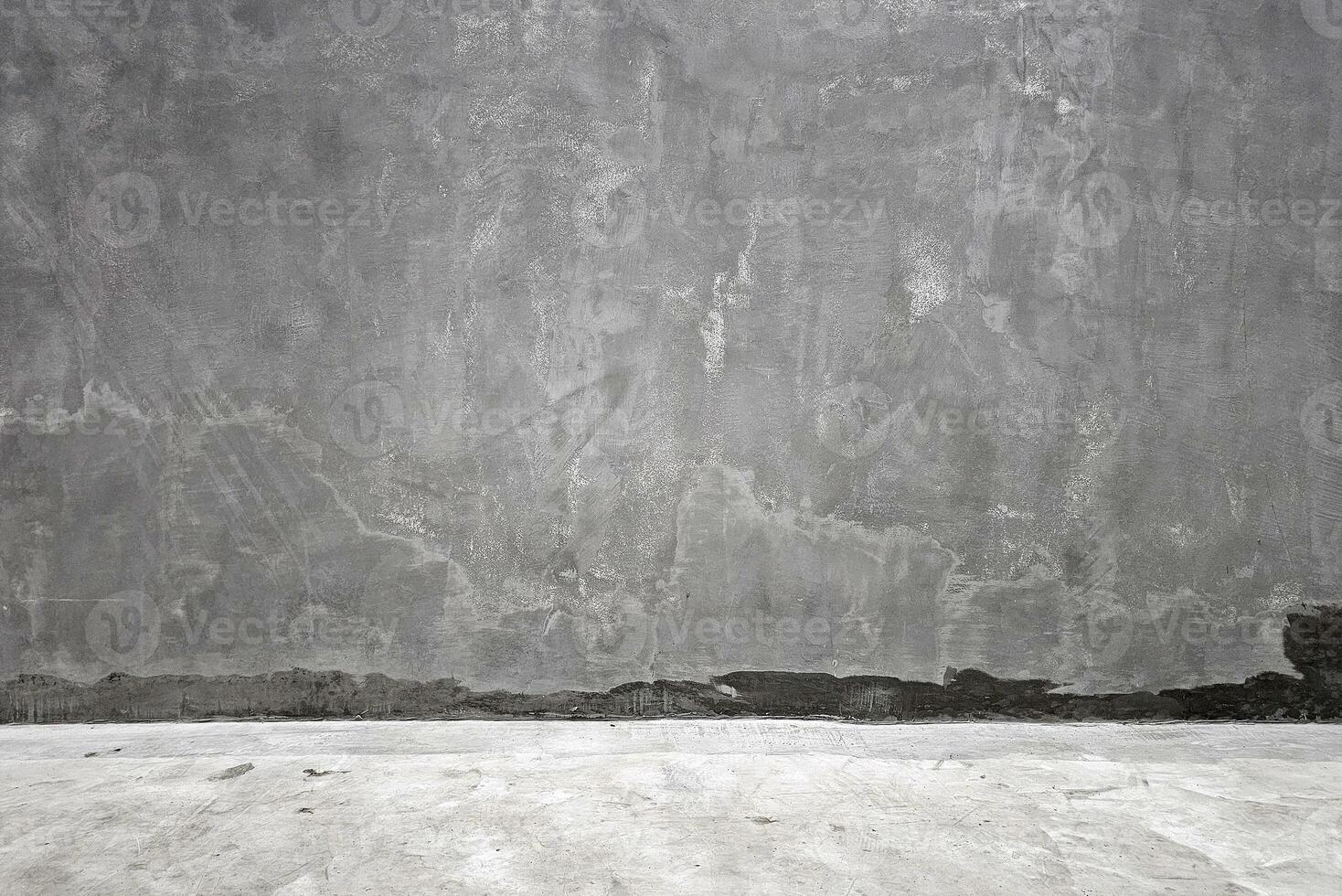 Abstract Concrete Room Background Using for Product Presentation Backdrop. photo
