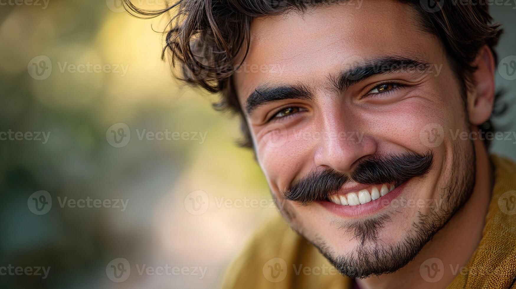 Confident Young Man Smiling for Men Health Awareness photo