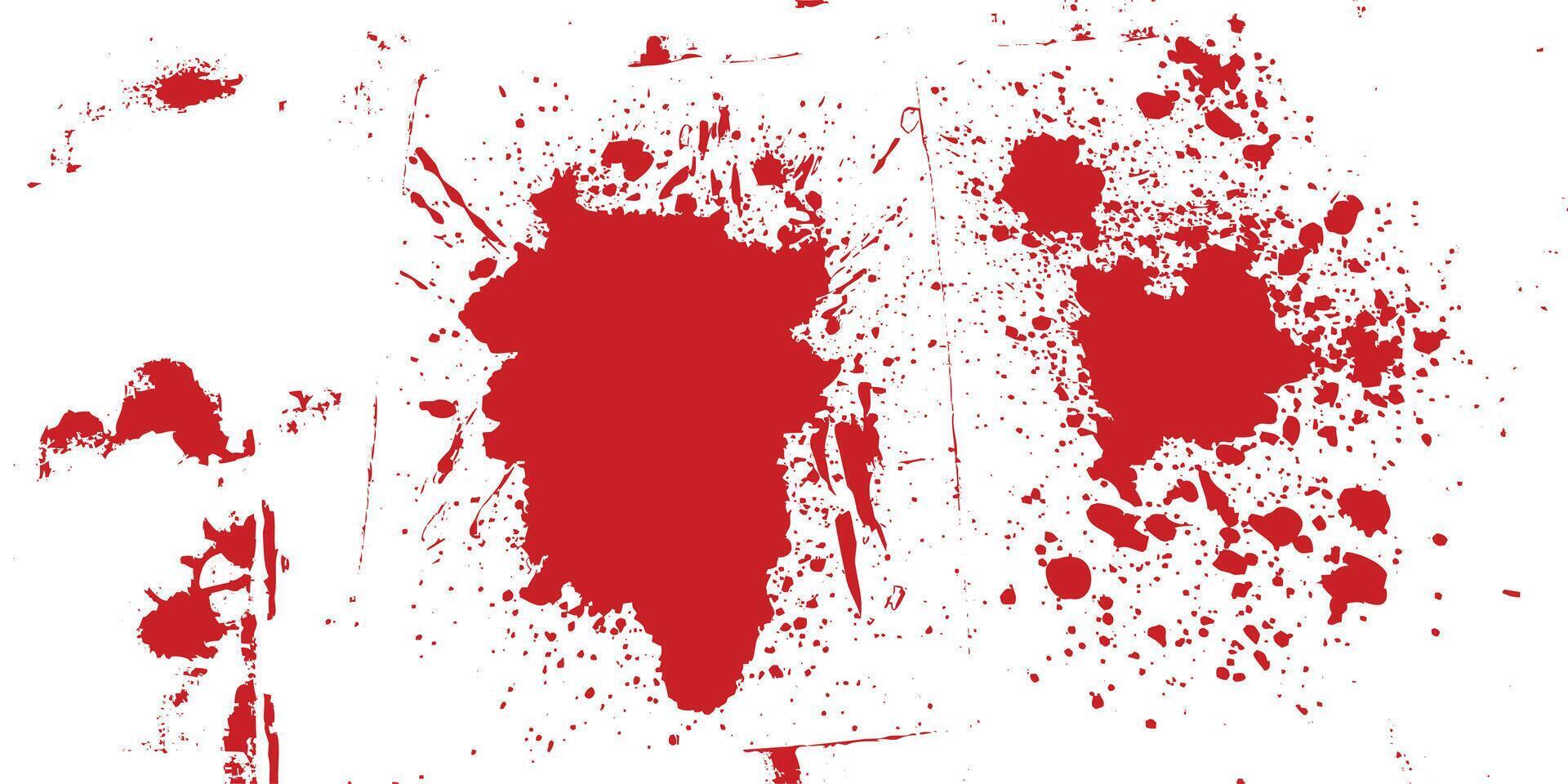 Horror Bloods Splatter illustration. suitable for your dark design vector
