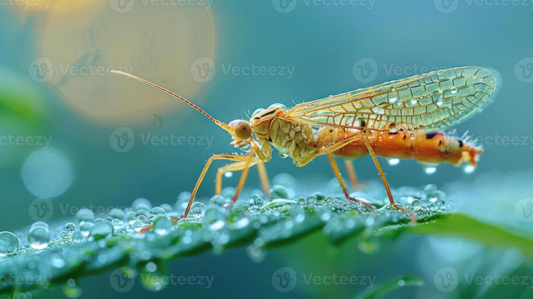 A picture of a small red and yellow insect, possibly a ladybug, photo