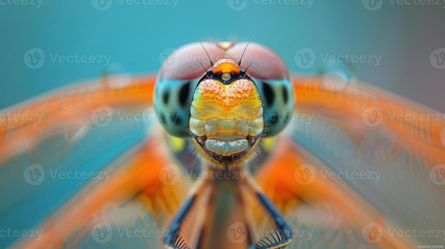 A closeup of a drooping insect wing. photo