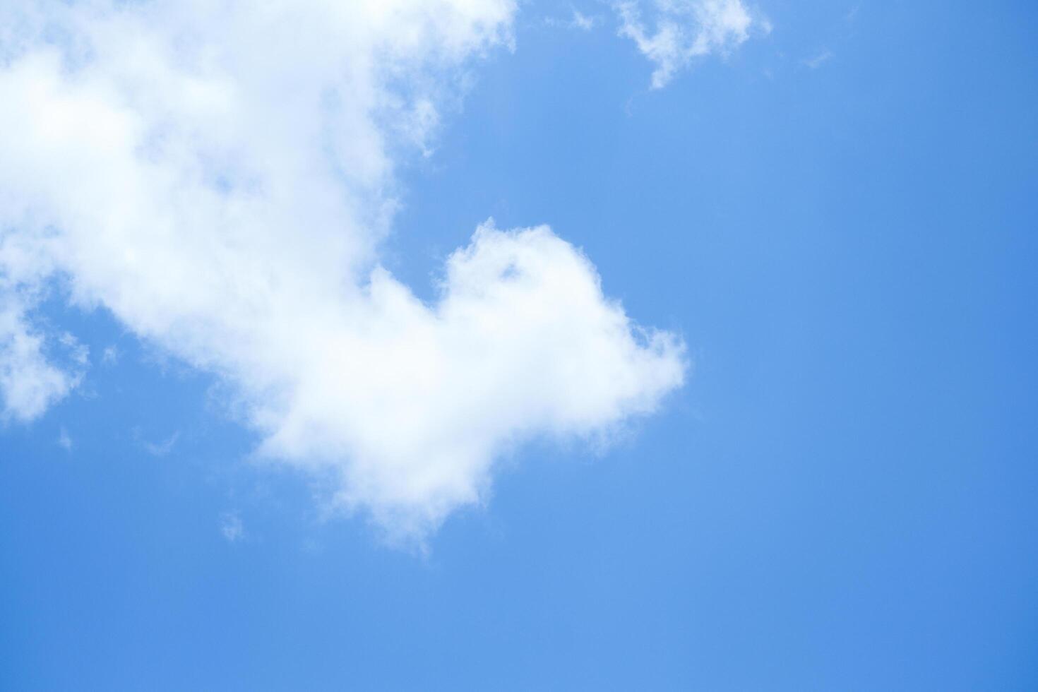 photography of clear and cloudy blue sky photo