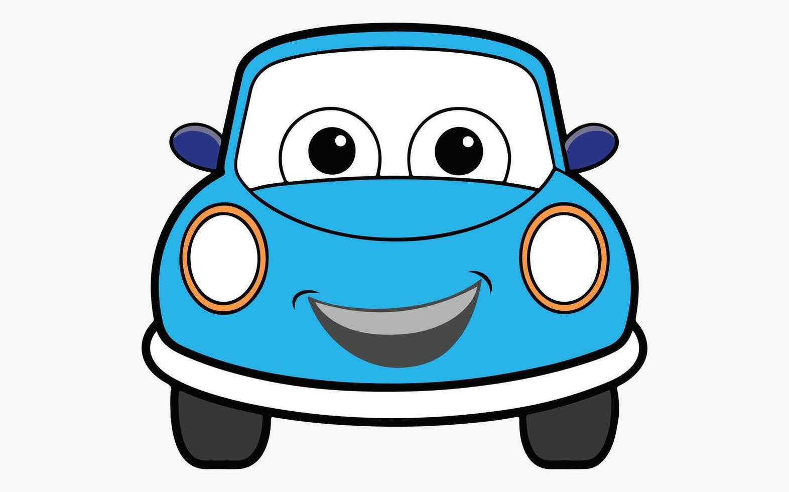 Car cartoon art image clipart vector