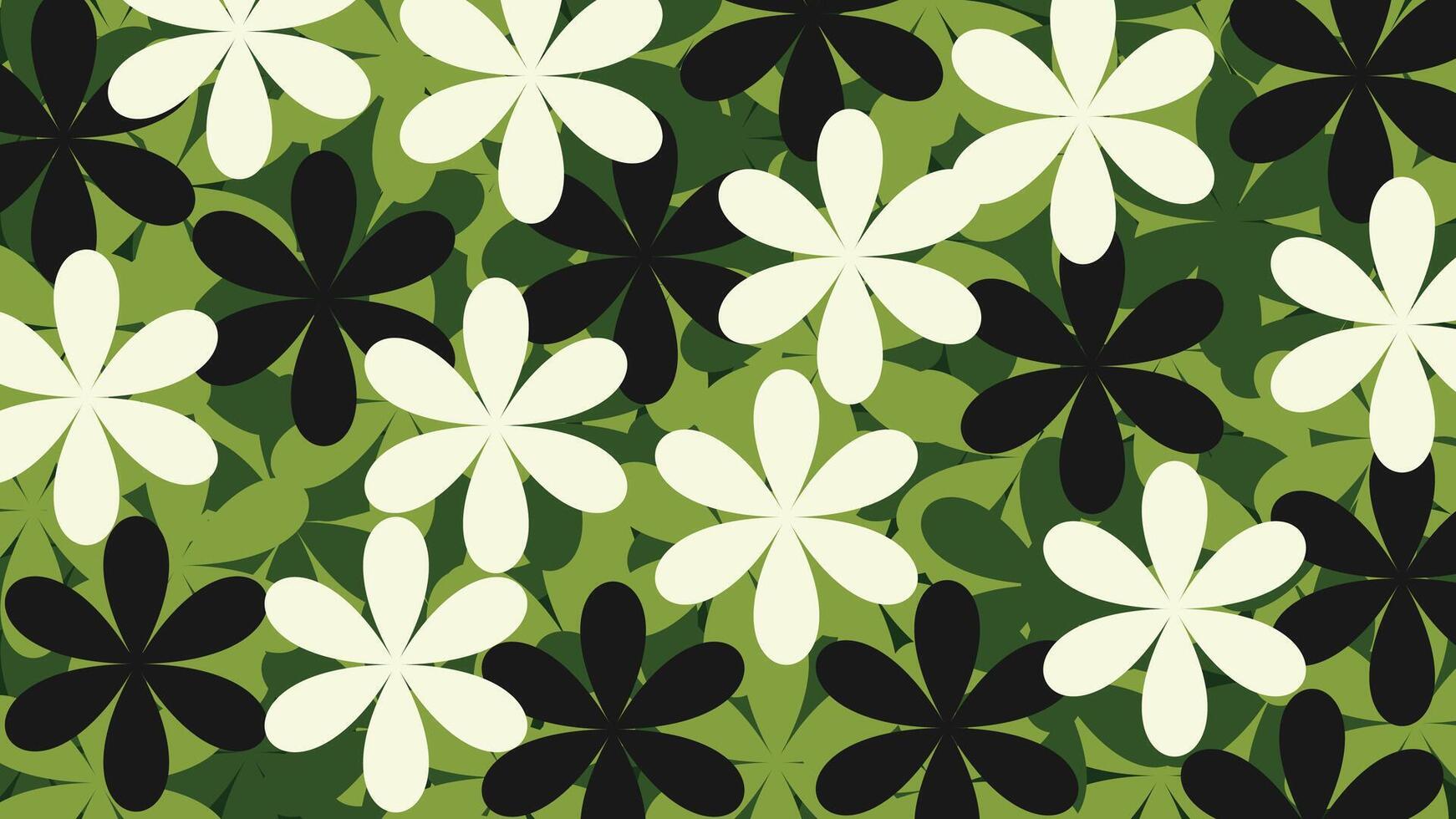 Nature's Abstract Canvas vector
