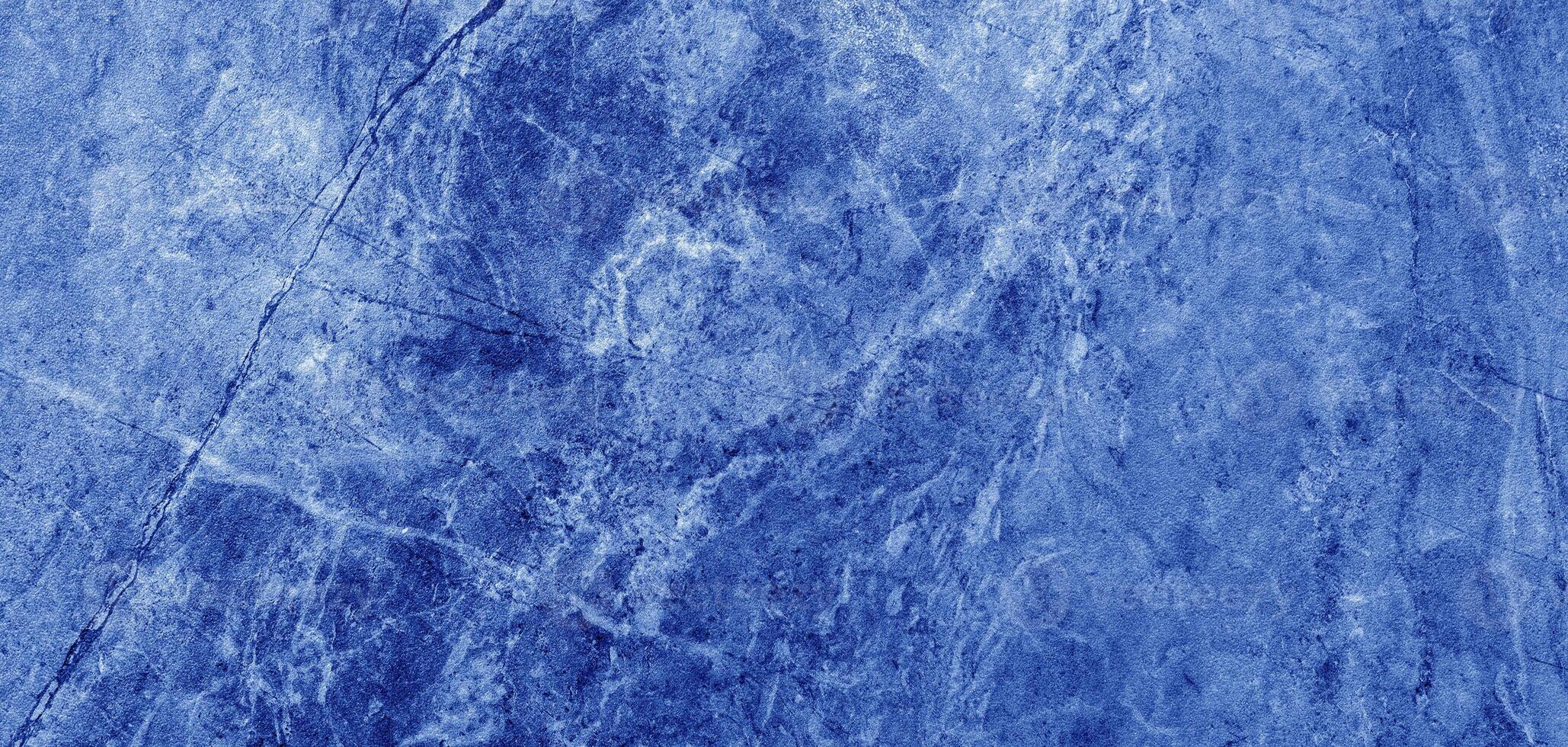 Beautiful bkue texture of decorative marble stone. Abstract design background. photo