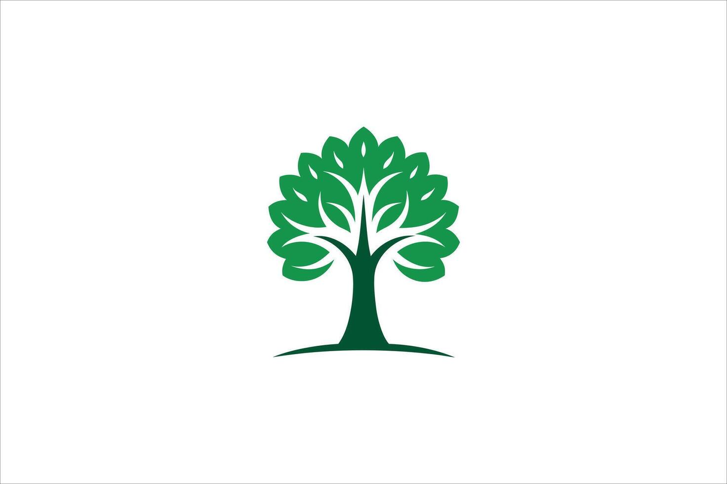 tree logo design vector