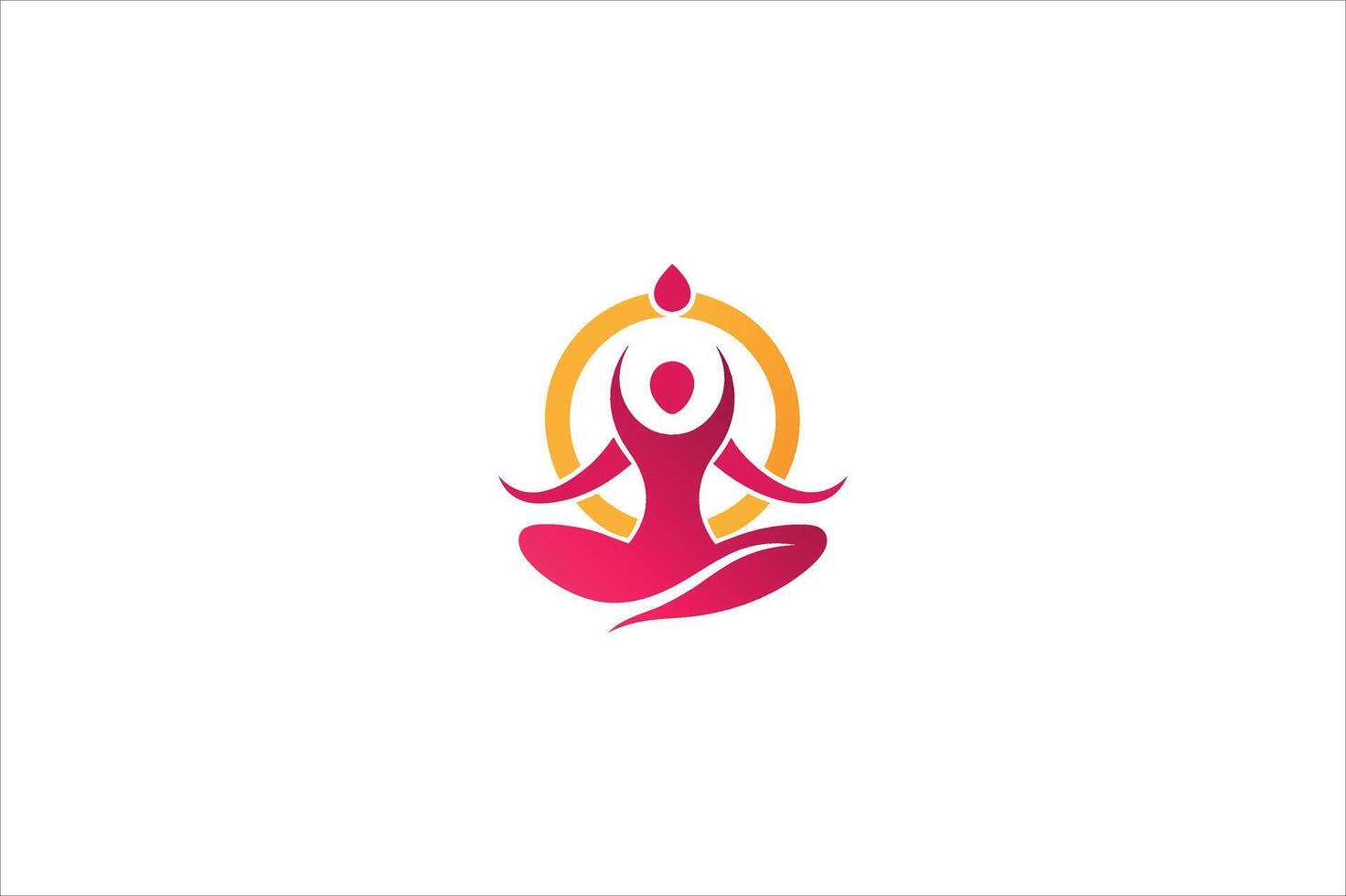 Yoga Logo New Design vector