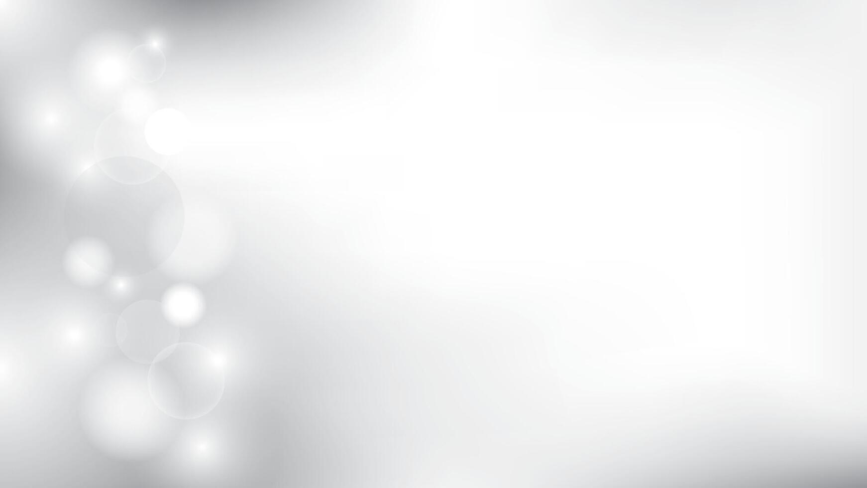 Abstract geometric white and gray color background, bokeh pattern. illustration. vector