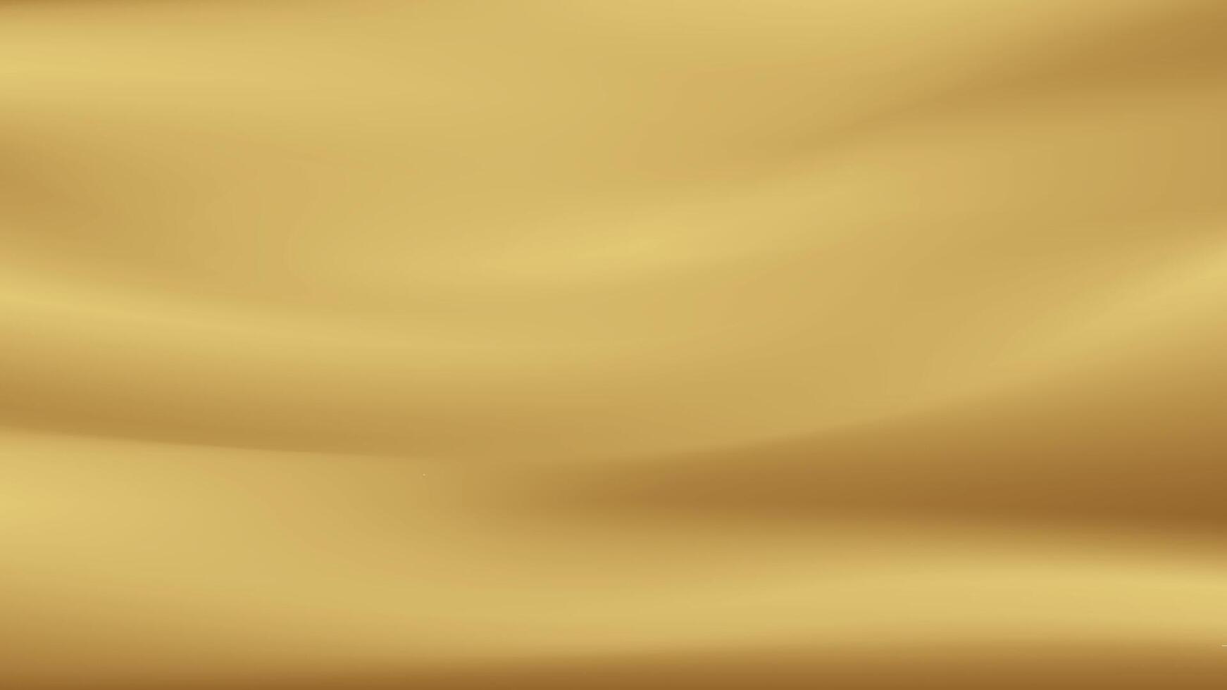 Gold abstract blurred gradient background. illustration. vector