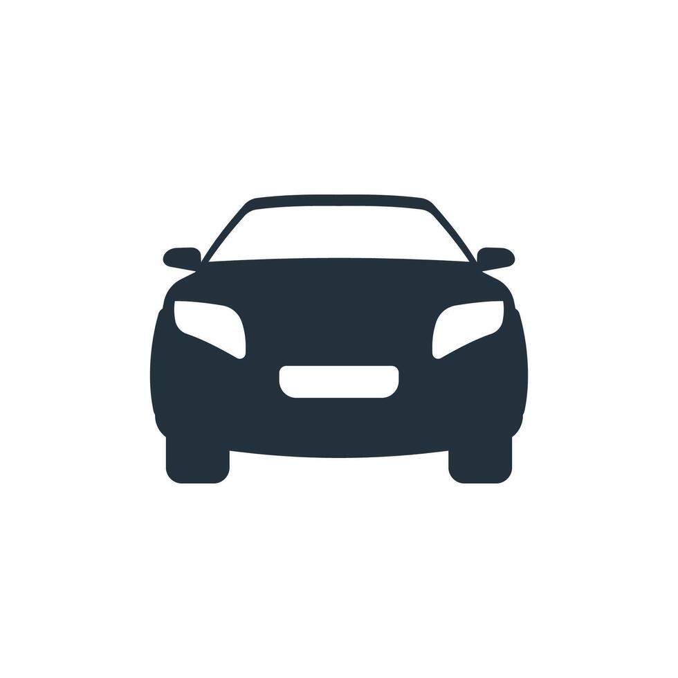Car Icon editable , isolated white background. This illustration is perfect for your creative design. vector
