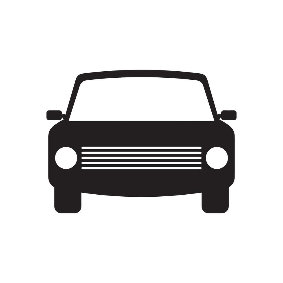 Car Icon editable , isolated white background. This illustration is perfect for your creative design. vector