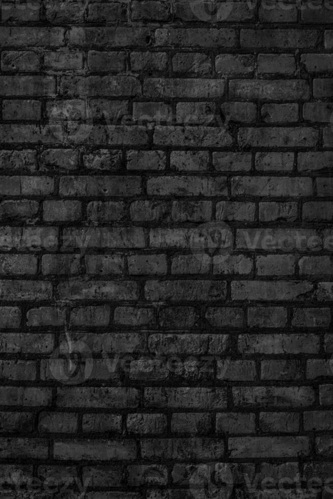The background of the old red brick wall for design interior and various scenes or as a background for interviews. photo