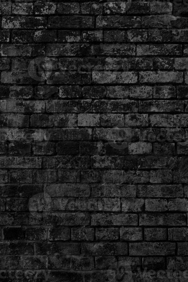 The background of the old red brick wall for design interior and various scenes or as a background for interviews. photo